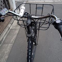 激安！極品！室内保管！子供乗せ用！新基準高年式！BRIDGESTONE電動アシスト自転車！大容量8.7Ahバッテリー付き！の画像