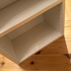 本棚　カラーボックス　収納家具　ホワイト　白の画像