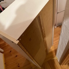 本棚　カラーボックス　収納家具　ホワイト　白の画像