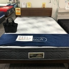 使用期間6ヶ月】コンセント付きベッドフレーム