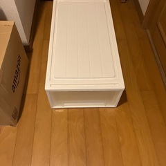 三つの収納の画像