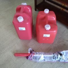 極上美品　灯油タンク　ポリタンク　灯油ポンプ　ポリ缶　ストーブ
