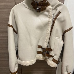 【美品】MURUA	 ベルトフェイクムートンブルゾン の画像