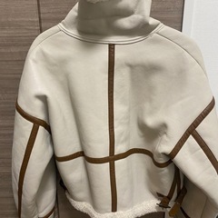 【美品】MURUA	 ベルトフェイクムートンブルゾン の画像