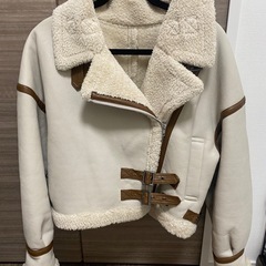 【美品】MURUA	 ベルトフェイクムートンブルゾン の画像