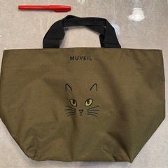 MUVEIL ミュベール ネコちゃん トートバッグ 保冷バック