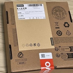 新品★レノボ ヘッドホン★の画像