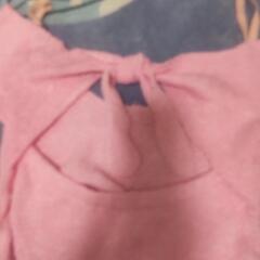 バックリボントップニットの画像