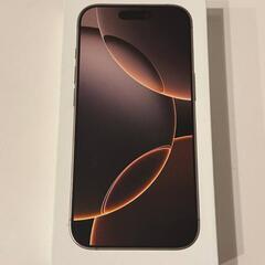 【美品✨】iPhone16pro 256GB デザートチタニウム...