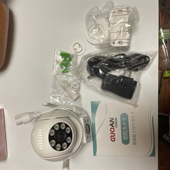 二つ監視画面・パンチルト・夜間カラー 防犯カメラ 屋外 カラー暗視 AI人体検知 双方向音声 自動追尾 声光威嚇 wifi 監視カメラ ダブルレンズ SDカード録画 2つ300万画素 IP66防水 見守りカメラ 遠隔監視 取り付け簡単の画像