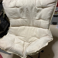 美品❗️リラックス折り畳みチェア
