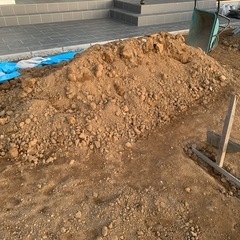 良質な土　差し上げます　畑　埋め立て　残土　新築　ガーデニング   DIY 園芸　農家　物置　倉庫　の画像