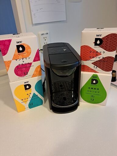 UCCドリップポット　美品　コーヒー４箱付きです