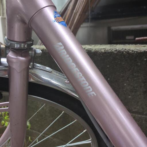 （決まりました）ブリヂストン　２４インチ　可愛い薄ピンクの自転車