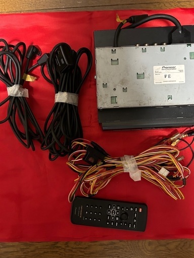 カロッツエリアXDV-P70&バイザーモニターセット売り