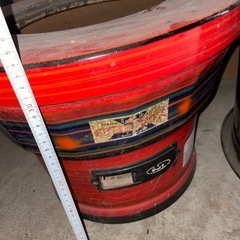 キンカ　練炭火鉢　七輪　大型　昭和レトロの画像