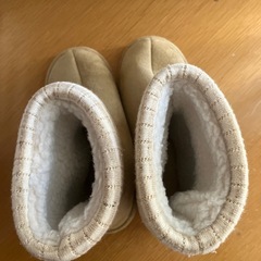 【未使用】ミッフィー裏ボア付ルームシューズ室内履きの画像