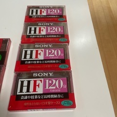 オーディオ　カセットテープ