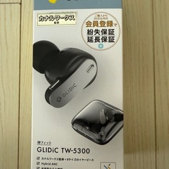 GLIDiC TW-5300 ワイヤレスイヤホン　ブラック