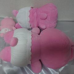 おぱんちゅうさぎ　まとめ売り　ペーパーホルダー＆ぬいぐるみの画像