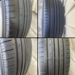 トヨタ純正アルミ、タイヤの画像