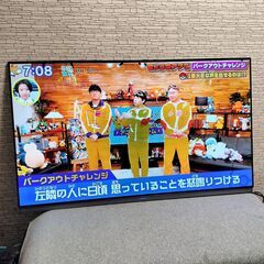 FUNAI 55インチFE-55U6020 1TB HDD内蔵4K 有機ELテレビ 焼けアリ