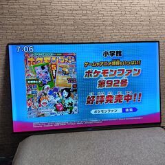 FUNAI 55インチFE-55U6020 1TB HDD内蔵4K 有機ELテレビ 焼けアリ