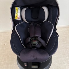 お取引先決定】日本製 エールべべチャイルドシート ISOFIX 回転式