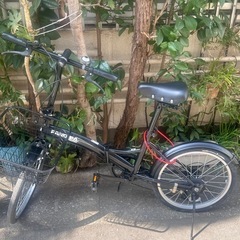 美品折りたたみ自転車