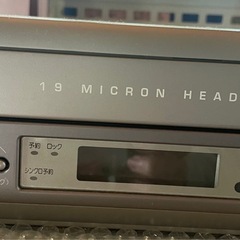 シャープ　ビデオデッキの画像