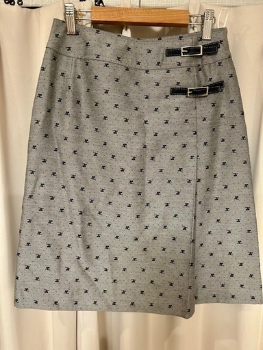 courrèges 美品 レア ロゴジャケット Gジャン スカート セットアップ