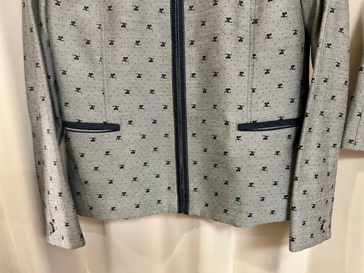 courrèges 美品 レア ロゴジャケット Gジャン スカート セットアップ