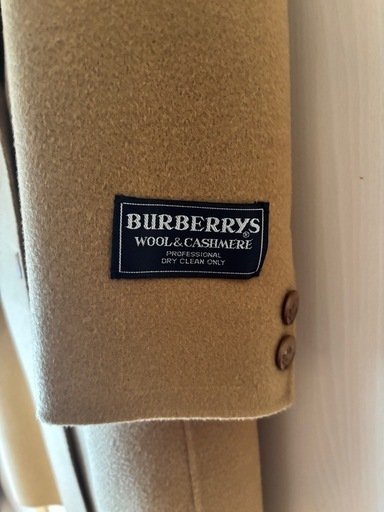 Burberrys ウール・カシミヤ チェスターコート ベージュ
