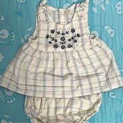petit main ワンピース&ブルマ　80