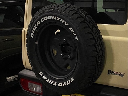 オープンカントリーRT185/85R16 ジムニーJB64 純正ホイール セット