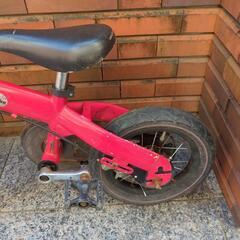 幼児用自転車　赤　スポーツデボの画像