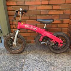 幼児用自転車　赤　スポーツデボ