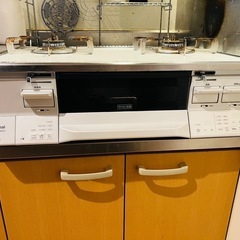 【取引決定】グリル付きガステーブル　Rinnai リンナイの画像