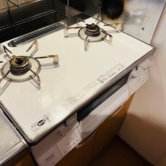 【取引決定】グリル付きガステーブル　Rinnai リンナイ