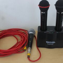 BMBワイヤレスマイクWM-600のセットとSHURE SM58１本をまとめての出品です。（お写真の品が全てになります）の画像