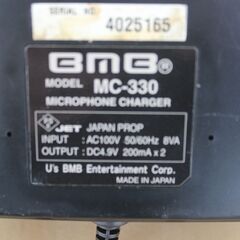 BMBワイヤレスマイクWM-600のセットとSHURE SM58１本をまとめての出品です。（お写真の品が全てになります）の画像