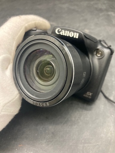 0219 Canon キャノン カメラ パワー ショット SX430 IS本体 カメラバッテリー2個 充電器 SDカード カメラ収納ポーチ付 通電のみ確認