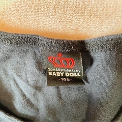 BABY DOLL ノースリーブワンピース 100cmの画像