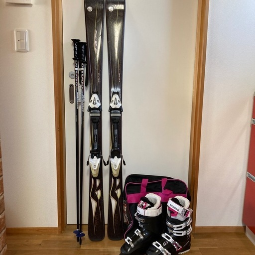 スキーセット　板中古　ブーツ新品