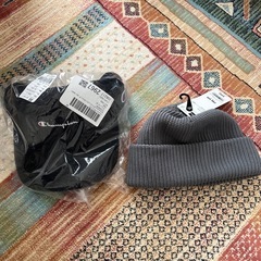 3/3限定！新品チャンピオンキャップ GUニット帽の画像