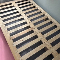セミダブルベッド木製フレーム