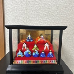 小さな雛人形　箱付き