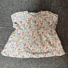 80.90サイズ花柄Tシャツ6枚セットの画像
