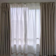 カーテン、レースカーテンセット(小窓用)