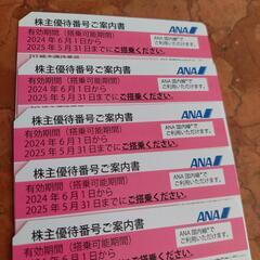 ANA　半額チケット　株主優待　国内線の画像